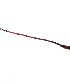 Milwaukee Leather MP7900 Black And Red 'Get Back' Motorcycle Whip