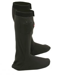 Nexgen Heat MP7905 Men's Black'Heated' Sock Liners With Top And Bottom Heating Elements (Rechargeable Battery Pack Included) Riding Gear