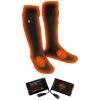 Nexgen Heat MP7905 Men's Black 'Heated' Sock Liners With Top And Bottom Heating Elements (Rechargeable Battery Pack Included) Riding Gear