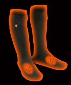 Riding Gear Nexgen Heat MP7906 Men's Black'Heated' Sock Liners With Top And Bottom Heating Elements