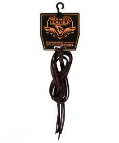 Milwaukee Leather MP7910 Brown Replacement Leather Side Lacing 72 Inch Long