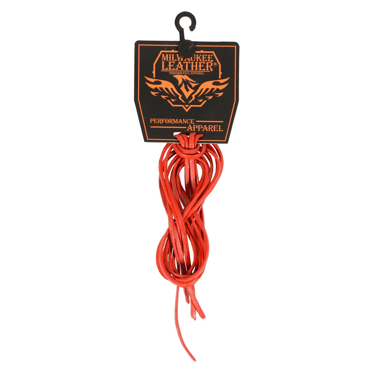 Riding Gear Milwaukee Leather MP7910 Red Replacement Leather Side Lacing 72 Inch Long