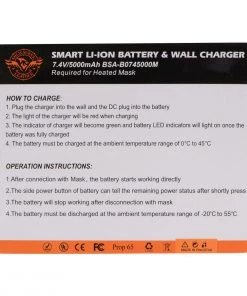 Nexgen Heat MP7922FMSET Black'Heated' Balaclava (Rechargeable Battery Pack Included)
