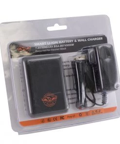 Nexgen Heat MP7922FMSET Black'Heated' Balaclava (Rechargeable Battery Pack Included)