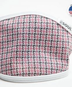 Air Soul MP7923FM Pink Protective Face Mask With Optional Filter Pocket