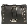 Milwaukee Performance Riding Gear Milwaukee Leather MP8800 Women's Black Leather Studded Shoulder Bag
