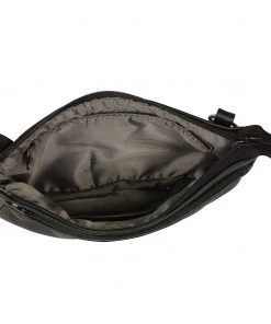 Milwaukee Leather MP8820 Ladies Black Zipper Closure Belt Or Shoulder Bag Riding Gear