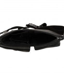 Riding Gear Milwaukee Leather MP8825 Women's Black Leather Belt Bag