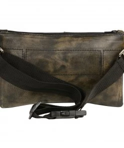 Riding Gear Milwaukee Leather MP8825 Women's Distress Brown Leather Belt Bag