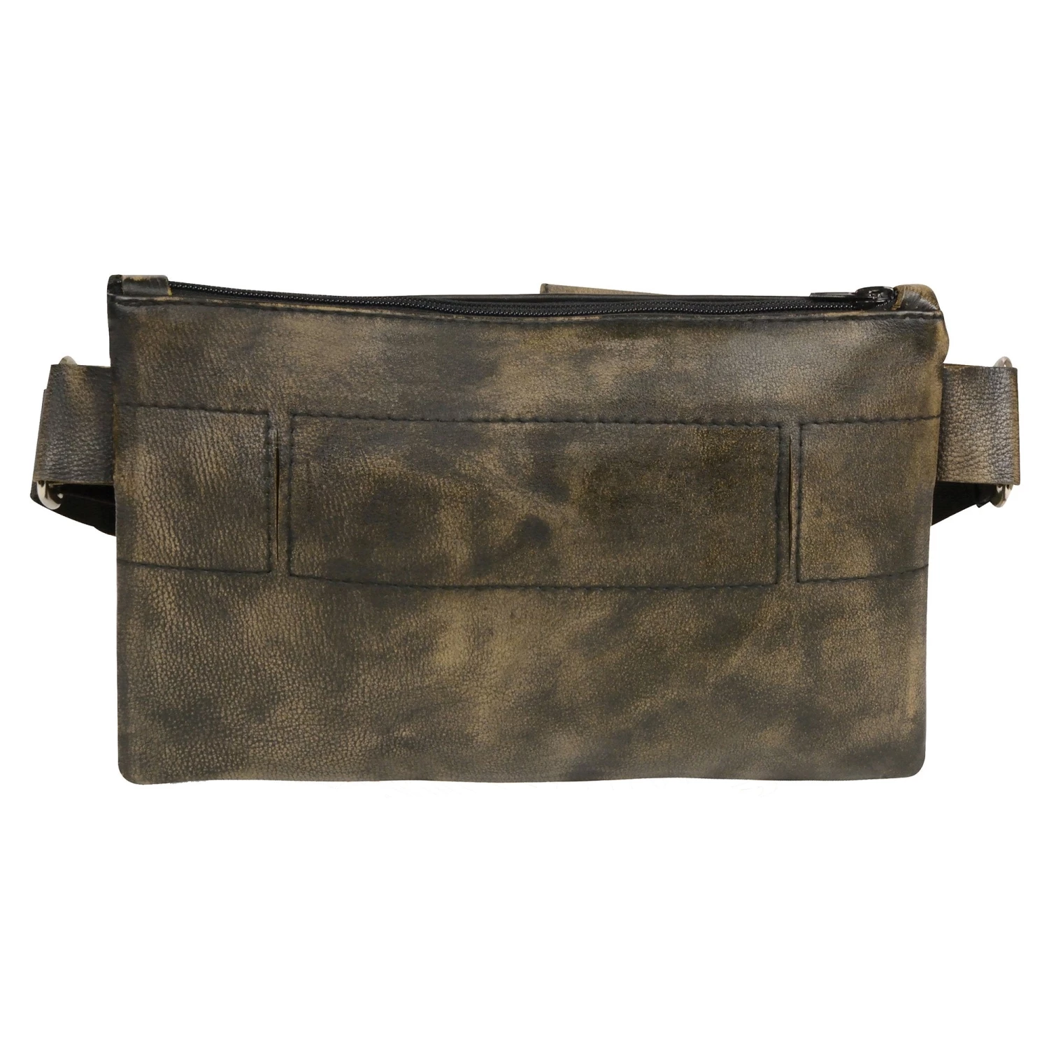 Riding Gear Milwaukee Leather MP8825 Women's Distress Brown Leather Belt Bag