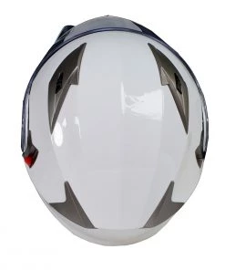 Riding Gear Milwaukee Helmets MPH9807DOT'Ionized' Gloss White Advanced Motorcycle Modular Helmet With Drop Down Visor