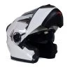 Riding Gear Milwaukee Helmets MPH9807DOT 'Ionized' Gloss White Advanced Motorcycle Modular Helmet With Drop Down Visor