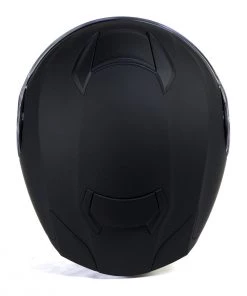 Milwaukee Helmets MPH9814DOT'Breeze' Flat Black Advanced Motorcycle Modular Helmet With Drop Down Visor