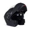 Milwaukee Helmets MPH9814DOT 'Breeze' Flat Black Advanced Motorcycle Modular Helmet With Drop Down Visor
