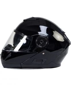 Milwaukee Helmets MPH9815DOT'Breeze' Gloss Black Modular Helmet With MP7922FMSET Heated Balaclava Bundle Heated Jackets