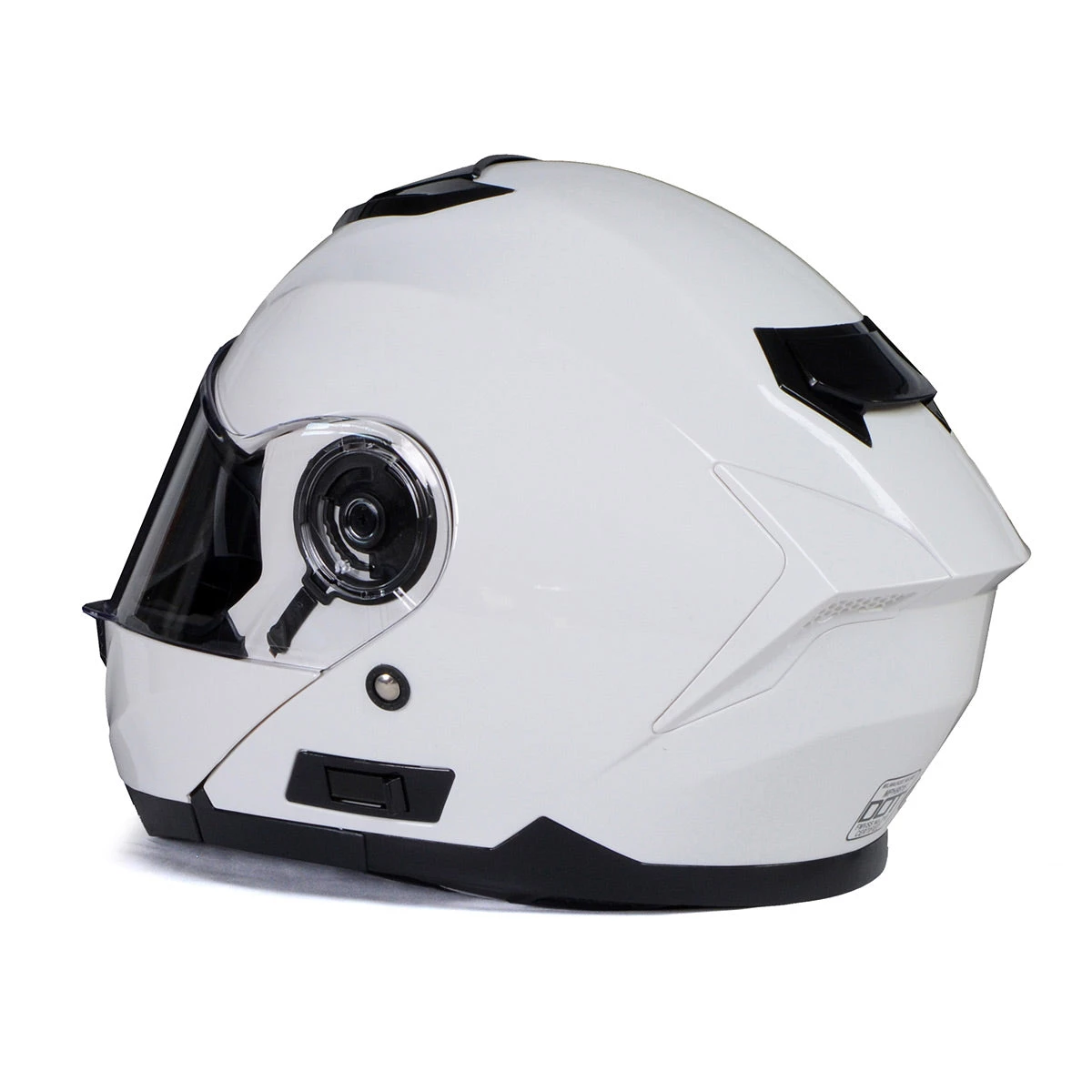 Milwaukee Helmets MPH9816DOT 'Breeze' White Modular Helmet With MP7922FMSET Heated Balaclava Bundle Heated Jackets