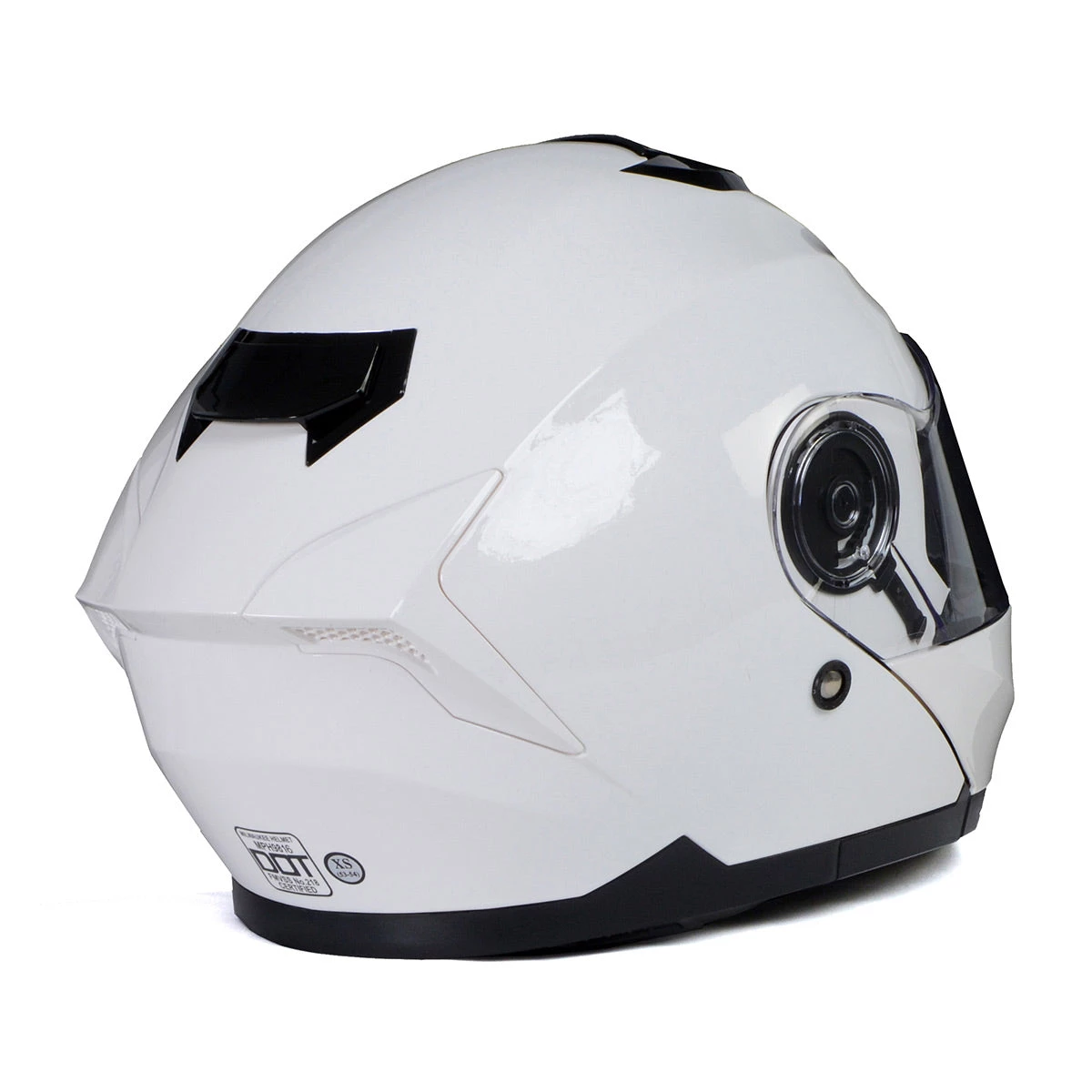 Milwaukee Helmets MPH9816DOT 'Breeze' White Modular Helmet With MP7922FMSET Heated Balaclava Bundle Heated Jackets