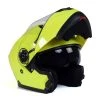 Milwaukee Helmets MPH9819DOT 'Breeze' Green Advanced Motorcycle Modular Helmet With Drop Down Visor