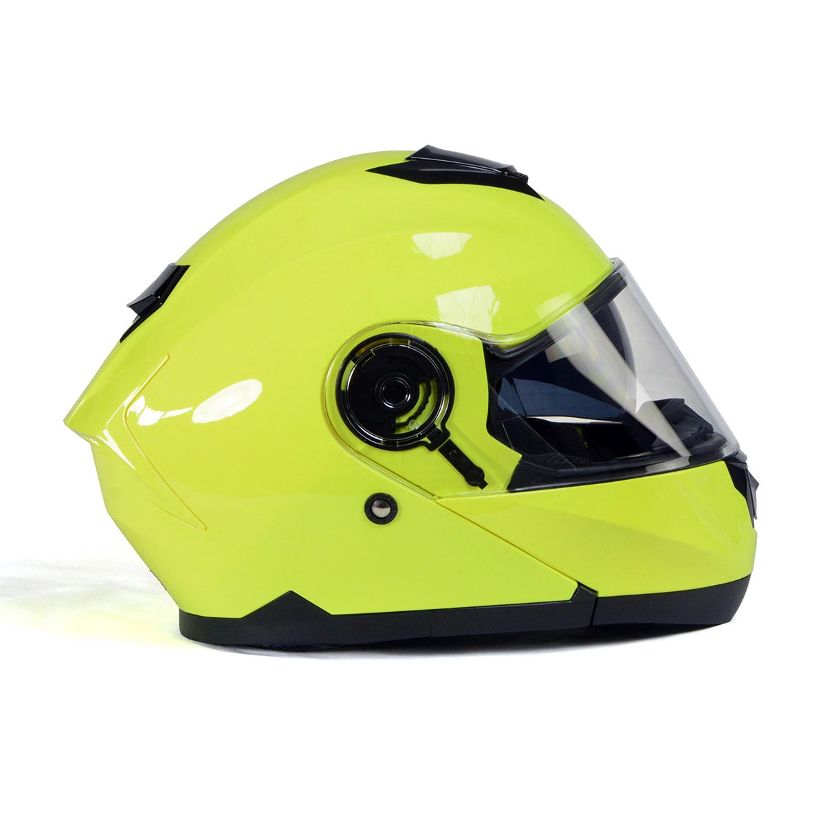 Milwaukee Helmets MPH9819DOT 'Breeze' Green Advanced Motorcycle Modular Helmet With Drop Down Visor