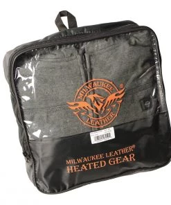 Nexgen Heat MPL2717DUAL Women's Black'Heated' Zipper Front Hoodie (Battery Pack Included) Motorcycle Jackets