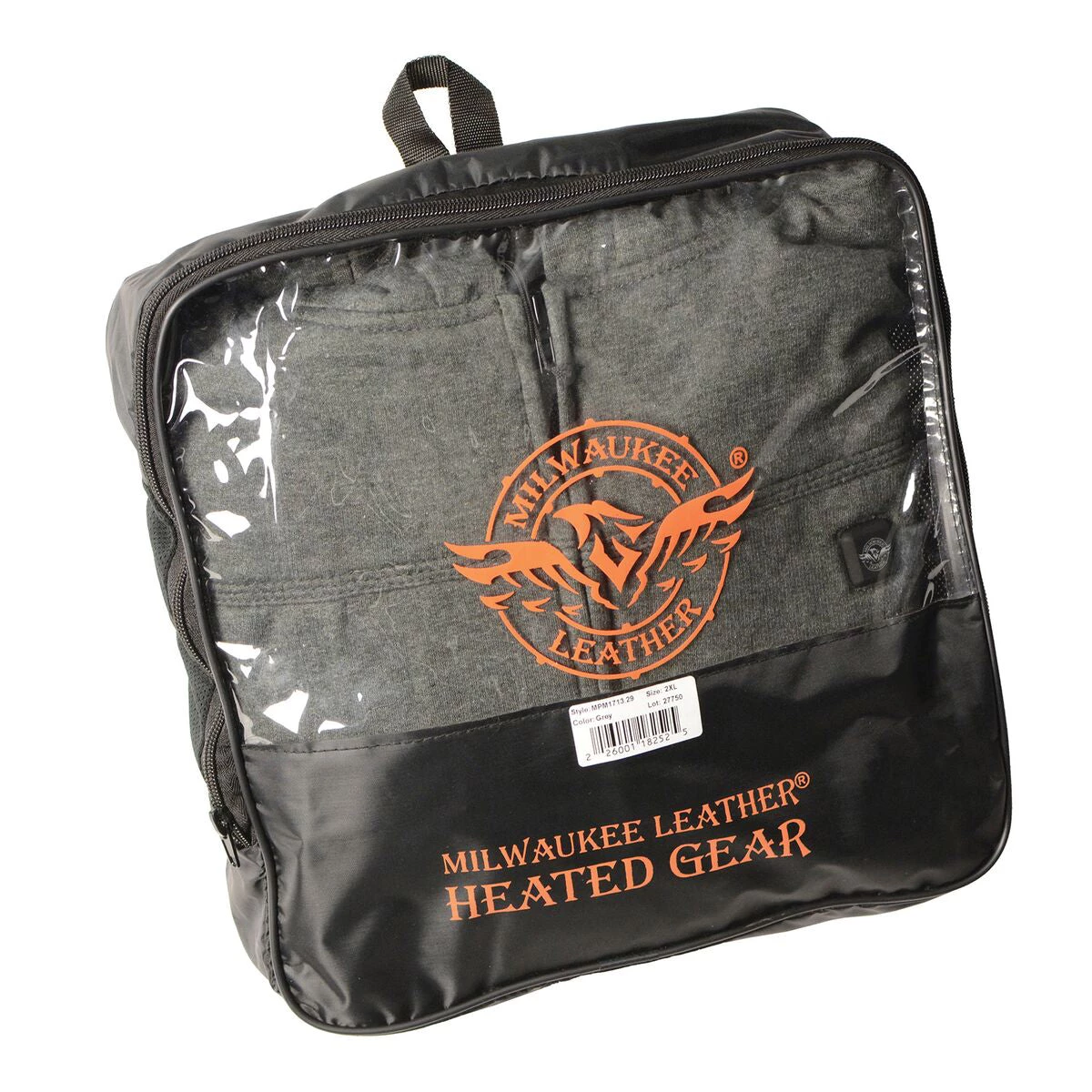 Nexgen Heat MPL2717DUAL Women's Black 'Heated' Zipper Front Hoodie (Battery Pack Included) Motorcycle Jackets