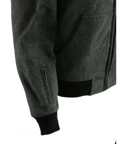 Nexgen Heat MPL2717DUAL Women's Black'Heated' Zipper Front Hoodie (Battery Pack Included) Motorcycle Jackets