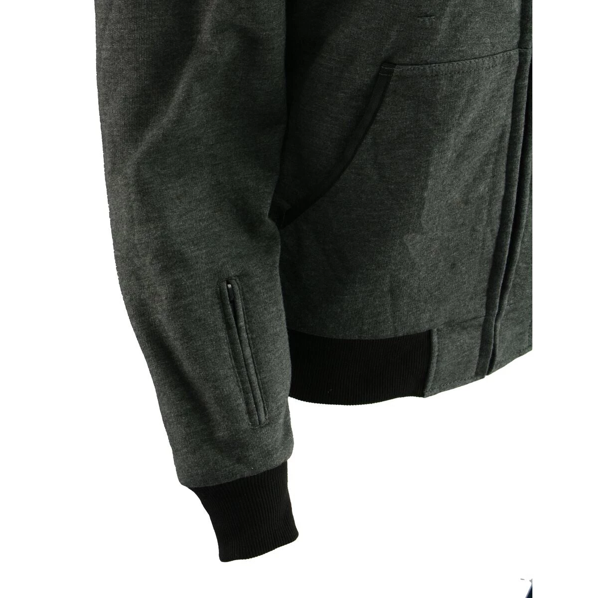 Nexgen Heat MPL2717DUAL Women's Black 'Heated' Zipper Front Hoodie (Battery Pack Included) Motorcycle Jackets