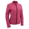 Milwaukee Leather MPL2763 Women's Fuchsia Waterproof Lightweight Soft Shell Jacket Motorcycle Jackets