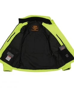 Nexgen Heat MPL2773SET Women's High-Viz'Heated' Textile Jacket (Rechargeable Battery Pack Included)