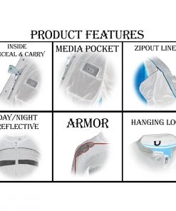 Milwaukee Leather MPL2775 Women's Black Armored Textile And Mesh Racing Jacket