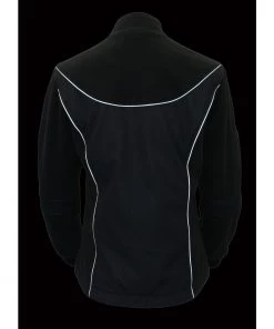 Milwaukee Leather MPL2780 Women's Black Textile And Fleece Combo Jacket