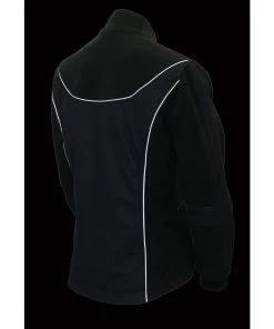 Milwaukee Leather MPL2780 Women's Black Textile And Fleece Combo Jacket