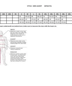Milwaukee Leather MPM1751 Men's'Burnt Orange' Leather And Textile Armored Jacket Motorcycle Jackets