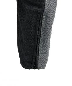 Milwaukee Leather MPM1752 Men's Black And Grey Mesh Armored Racing Jacket