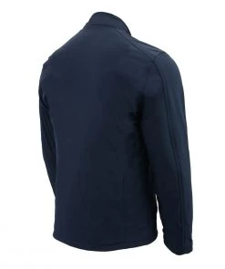 Motorcycle Jackets Milwaukee Leather MPM1763 Men's Blue Waterproof Lightweight Soft Shell Jacket