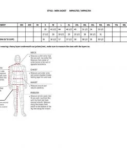 Motorcycle Jackets Milwaukee Leather MPM1784 Men's Black Micro Fleece Zipper Front Jacket With Reflective Stripes