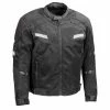 Milwaukee Leather MPM1792 Men's Black Armored Mesh Racing Jacket Motorcycle Jackets