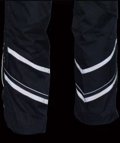 Milwaukee Leather MPM5700 Men's Black Vented Textile Chaps With Snap Out Thermal Liner Motorcycle Pants & Chaps