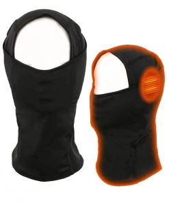 Nexgen Heat MP7922FMSET Black 'Heated' Balaclava (Rechargeable Battery Pack Included)
