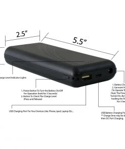 Nexgen Heat MPL2713SET Women's Black'Heated' Zipper Front Hoodie (Battery Pack Included) Motorcycle Jackets