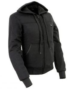 Nexgen Heat NexGen NXL2713SET Ladies'Fiery' ‘Heated’ Black Hoodie (Rechargeable Battery Pack Included)