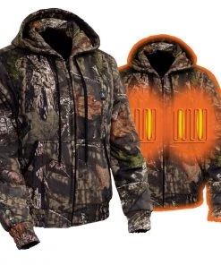 Nexgen Heat Women's Nxl2776set-'Camo' Heated Zipper Hoodie (Rechargeable Battery Pack Included) Motorcycle Jackets