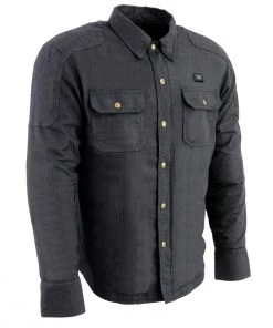 Nexgen Heat Conceal Carry NexGen NXM1715SET Men's'Scorcher' Classic Heated Black Denim Jacket (Rechargeable Battery Pack Included)