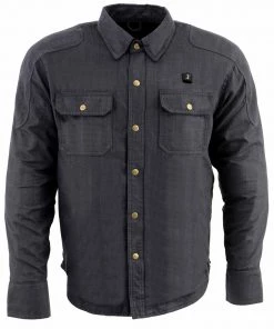 Nexgen Heat Conceal Carry NexGen NXM1715SET Men's'Scorcher' Classic Heated Black Denim Jacket (Rechargeable Battery Pack Included)