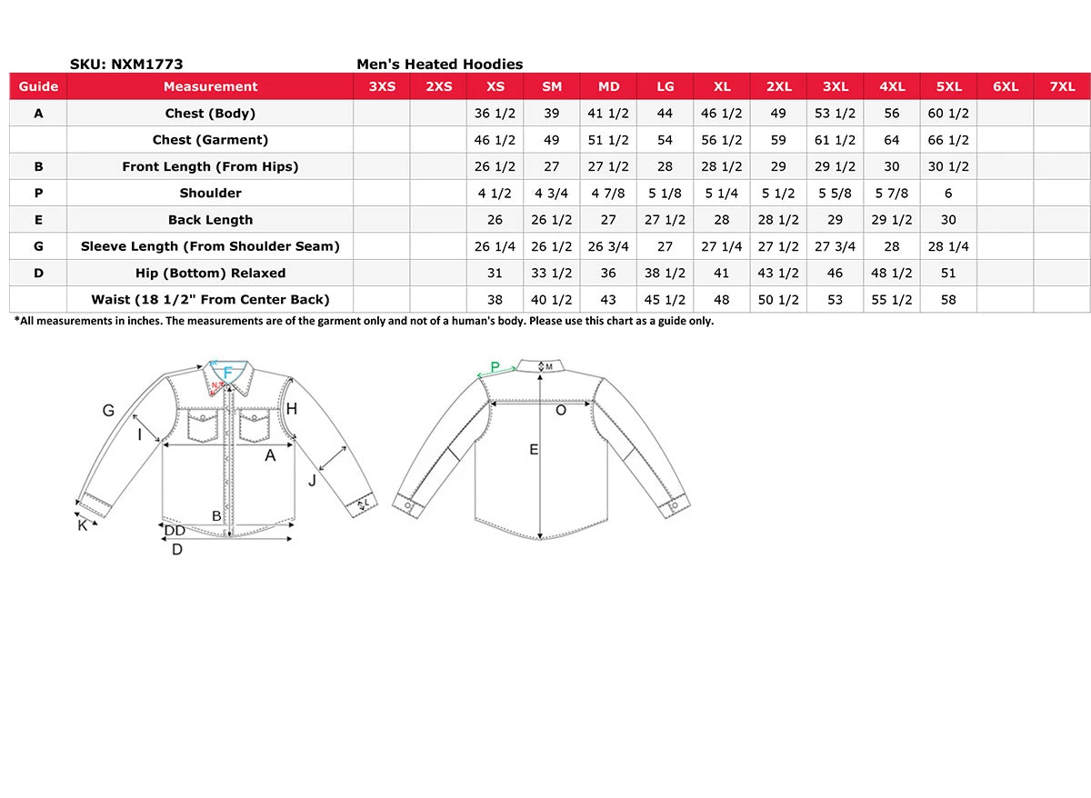 Motorcycle Jackets Nexgen Heat MPM1773SET Men's High Viz Neon Green Textile Jacket With Heating Elements (Included Battery Pack)
