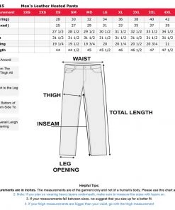 Motorcycle Pants & Chaps NexGen Heat MPM5715SET Men's Black'Heated' Textile Water Resistant Over Pants (Rechargeable Battery Pack Included)