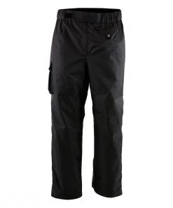 Motorcycle Pants & Chaps NexGen Heat MPM5715SET Men's Black'Heated' Textile Water Resistant Over Pants (Rechargeable Battery Pack Included)