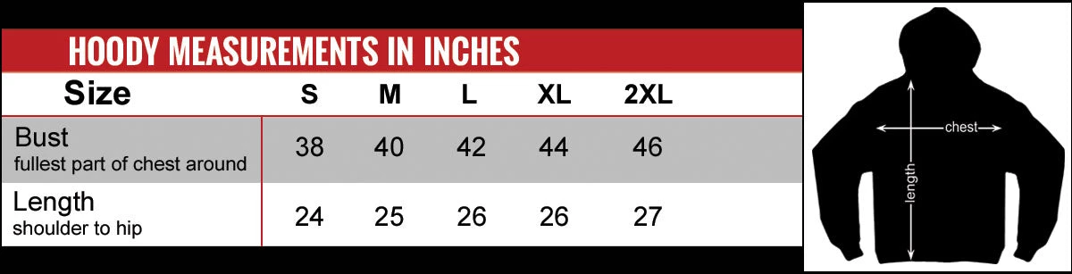 Hot Leathers GLZ4237 Ladies 'Sugar Skull' Lightweight Slubby Hooded White Hoodie Motorcycle Jackets