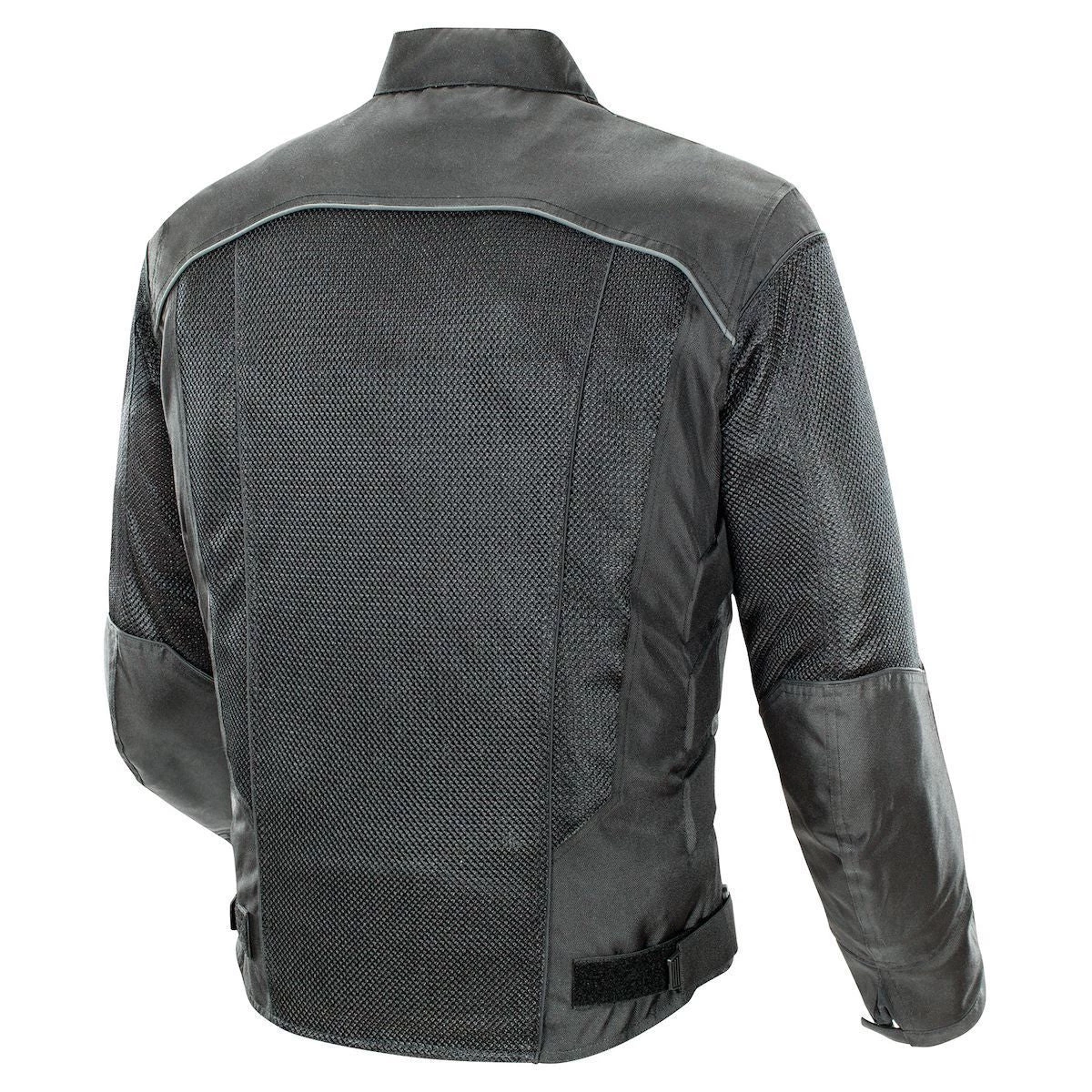 Power Trip Gauge Men's Black Mesh Jacket Riding Gear