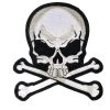 Patches Hot Leathers PPA1167 Skull And Bones 9" X 10" Patch